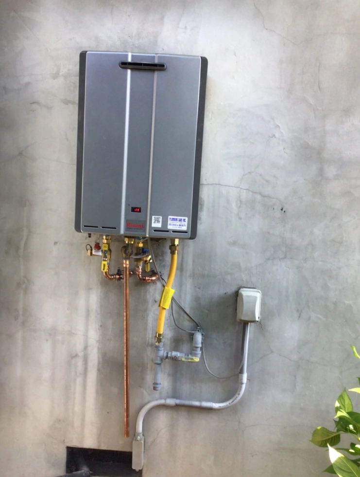 Water Heater After Installation