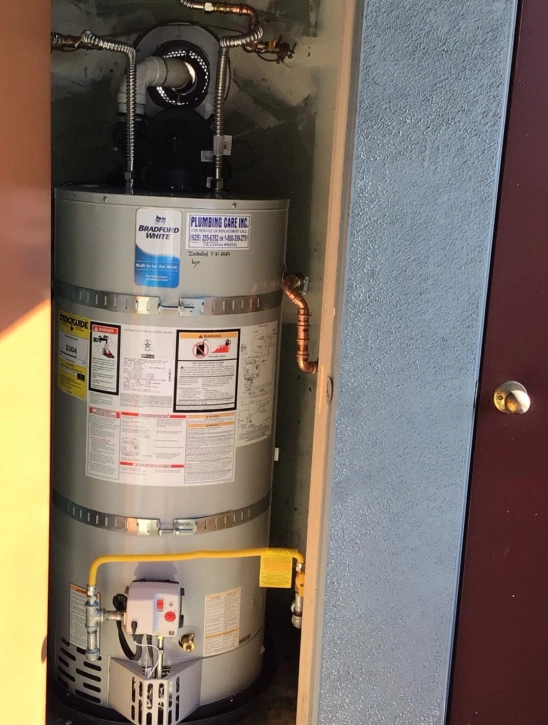 Water Heater After Installation