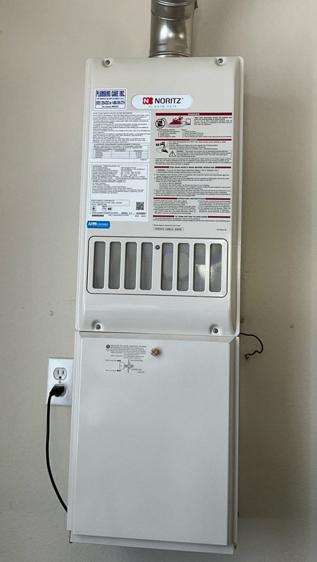 Noritz Water Heater Installation