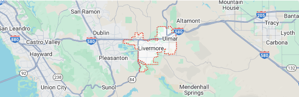 Service Location Livermore Map Image