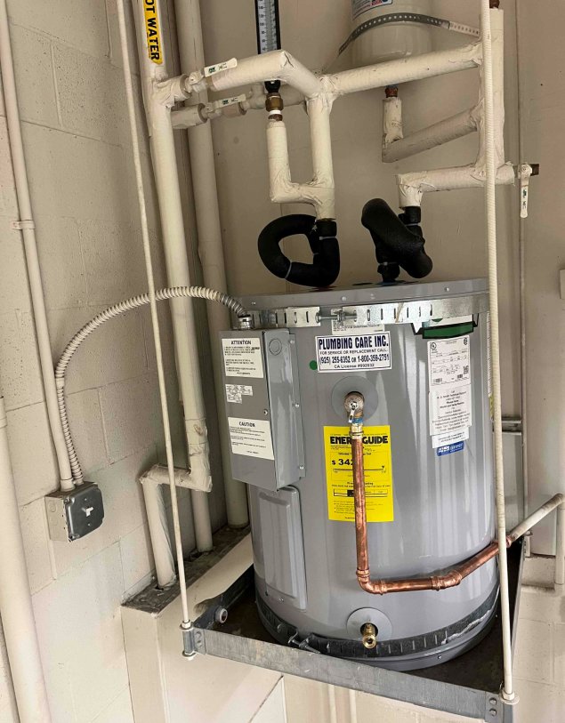 Electric Water Heater Installation